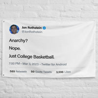 Anarchy? Nope Just College Basketball. Flag